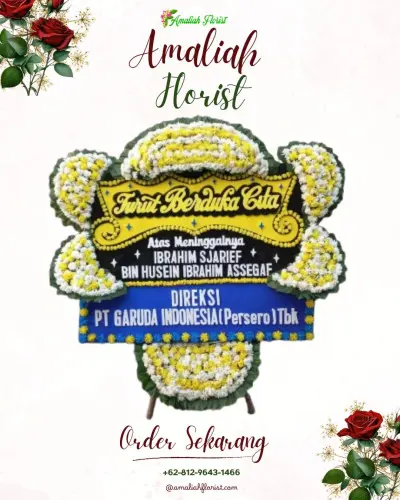 Papan Bunga Duka di Pamijahan